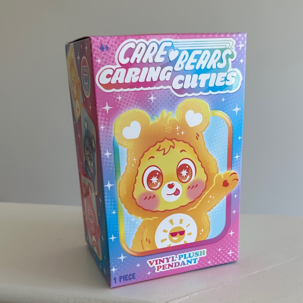 NEW Unopened Mystery Blind Box Care Bears Caring Cuties Vinyl Plush Pendant